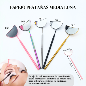 ESPEJO PESTAÑAS MEDIA LUNA
