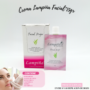 CREMA LAMPIÑA FACIAL*15G