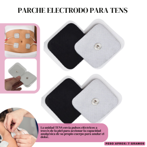 PARCHE ELECTRODO PARA TENS X PAR