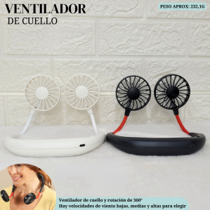 VENTILADOR PORTATIL CUELLO