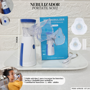 NEBULIZADOR PORTATIL W302