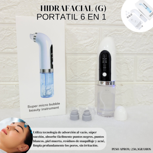 HIDRAFACIAL (G) PORTATIL 6 EN 1