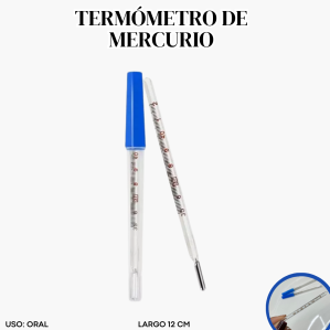 TERMÓMETRO DE MERCURIO