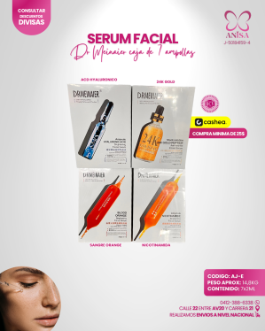 SERUM FACIAL DR.MEINAIER *CAJA DE 7 AMPOLLAS