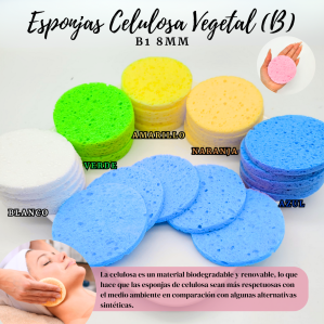 ESPONJAS CELULOSA VEGETAL (B) GD