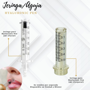 JERINGAS/AGUJAS HYALURONIC PEN