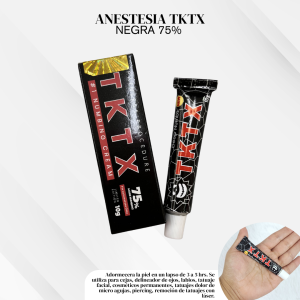 ANESTESIA TKTX NEGRA 75%