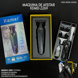 MAQUINA DE AFEITAR KEMEI-2269