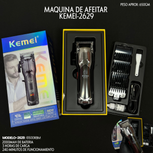 MAQUINA DE AFEITAR KEMEI-2629