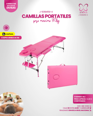 CAMILLAS PORTATILES