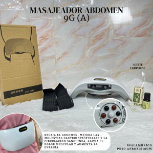 MASAJEADOR ABDOMEN 9G