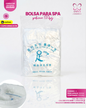 BOLSA PARA SPA PEDICURE X100PZ
