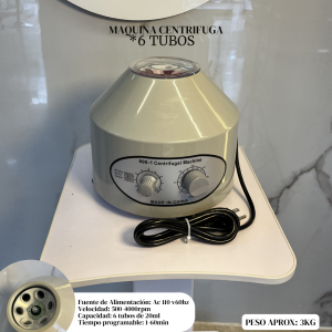 MAQUINA CENTRIFUGA 6 TUBOS