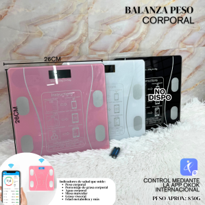 BALANZA PESO CORPORAL