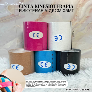 CINTA KINESIOTERAPIA FISIOTERAPIA X5MT