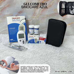 GLUCOMETRO SINOCARE AZL