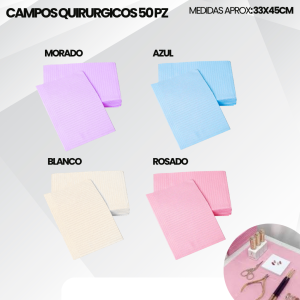 CAMPOS QUIRUGICOS 50PZ