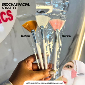 BROCHAS FACIAL ABANICO
