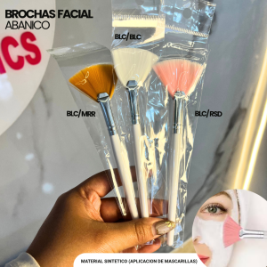 BROCHAS FACIAL ABANICO
