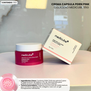 CREMA CAPSULA PDRN PINK COLAGENO MEDICUBE 55G