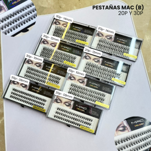 PESTAÑAS MAC (B) 20P Y 30P