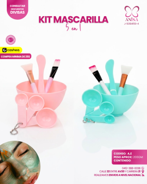 KIT MASCARILLAS 5 EN 1