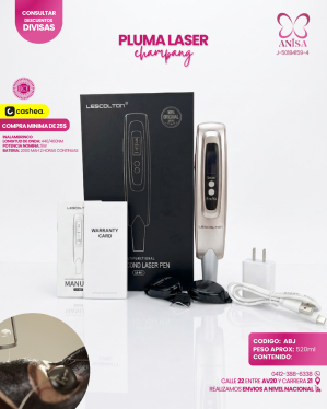 PLUMA LASER CHAMPAN (LUZ AZUL)
