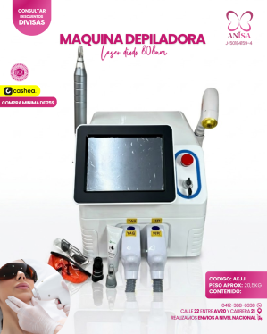 MAQUINA DEPILADORA LASER DIODO 808NM