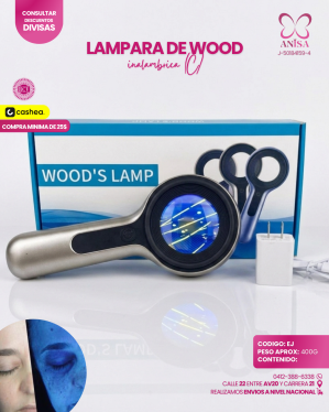 LAMPARA DE WOOD (C) 3G RECARGABLE
